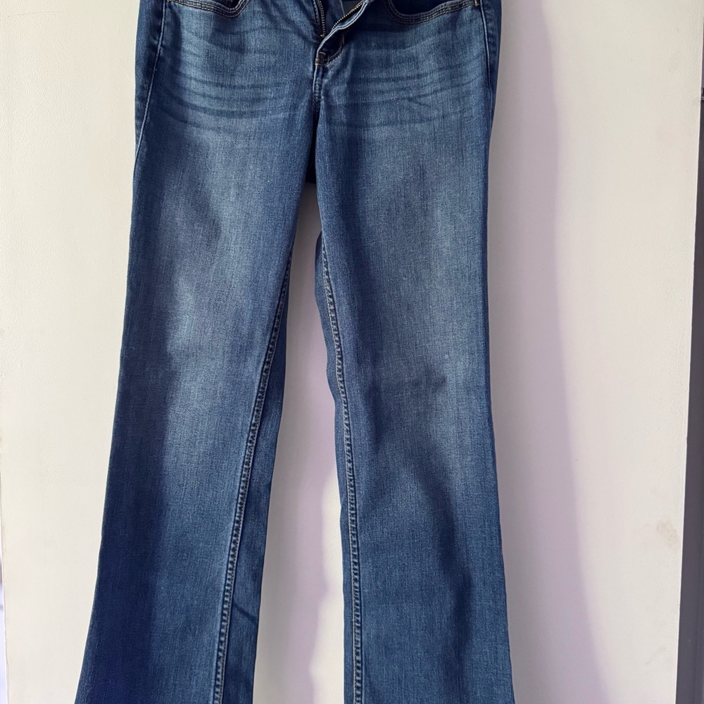 Hollister Women's Boot Cut Jeans in Blue